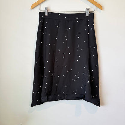 Veronika Maine Size 8 Black Mini Skirt