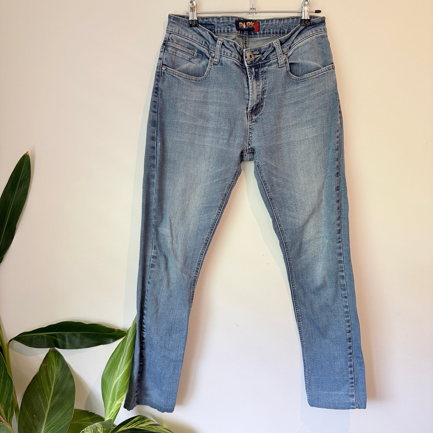 Park Size 30 Light-Wash Blue Jeans