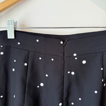 Veronika Maine Size 8 Black Mini Skirt