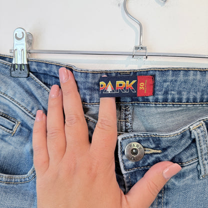 Park Size 30 Light-Wash Blue Jeans