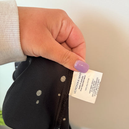 Veronika Maine Size 8 Black Mini Skirt