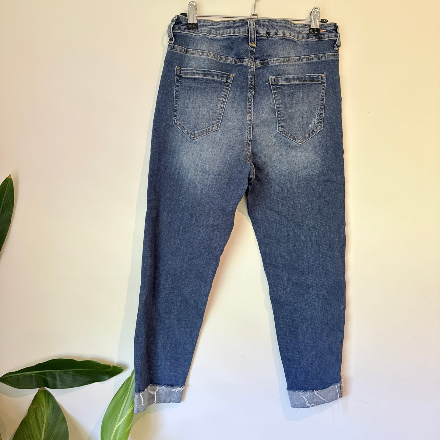 N & M Size 29 Medium-Wash Blue Jeans
