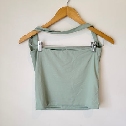 Glassons Sage Green Halter Neck Top Size M