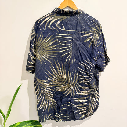 Gasoline Size XL 100% Linen Casual Shirt