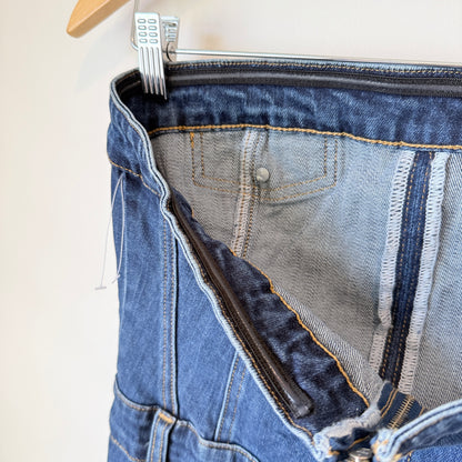 Glassons Blue Denim Strapless Dress – Size 10