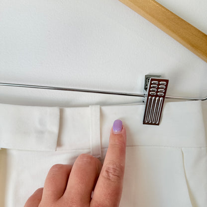 Glassons White Linen Tailored Shorts – Size 10