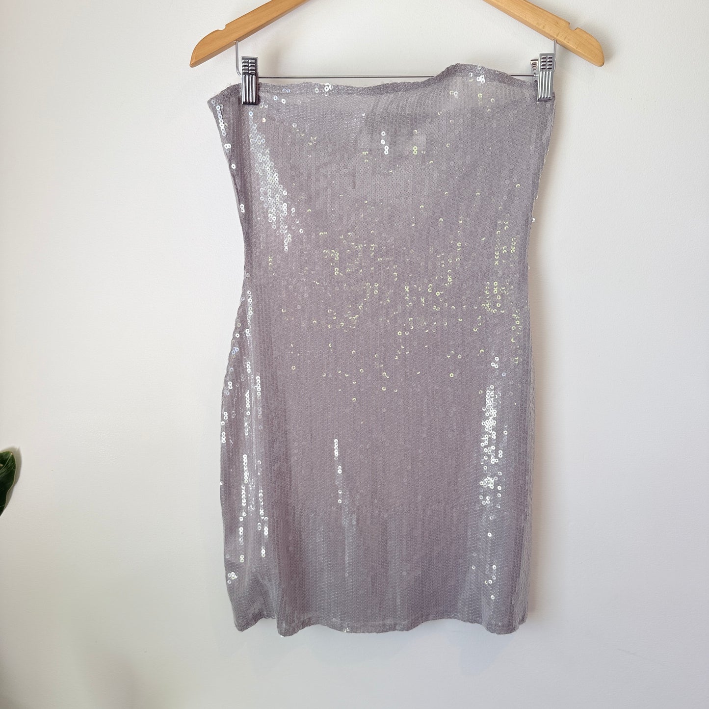 Glassons Sequined Strapless Dress – Size 10