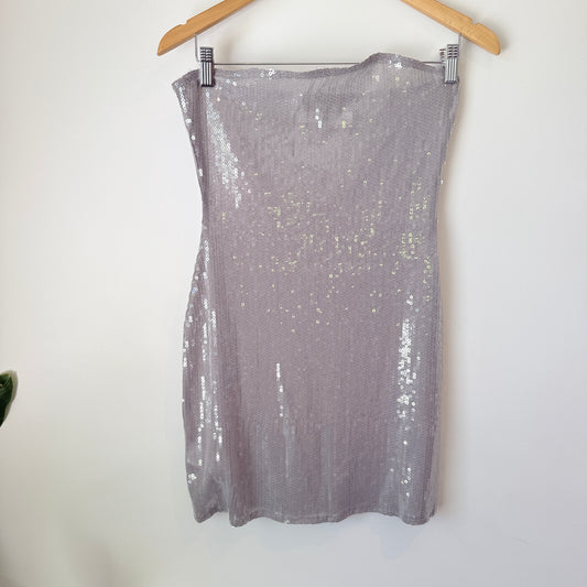 Glassons Sequined Strapless Dress – Size 10