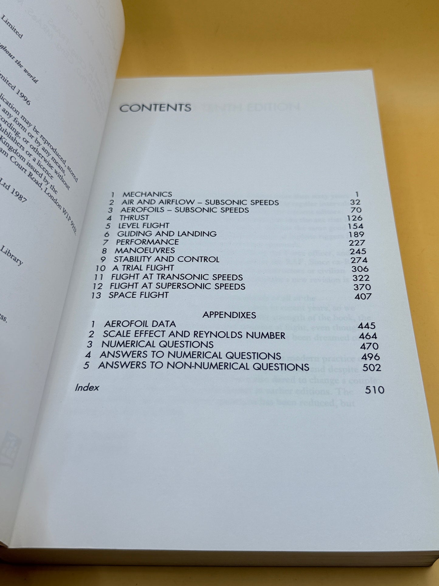 Mechanics of Flight (10th Edition) by A. C. Kermode