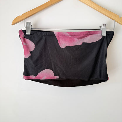 Glassons Floral Bandeau Tube Top Size M