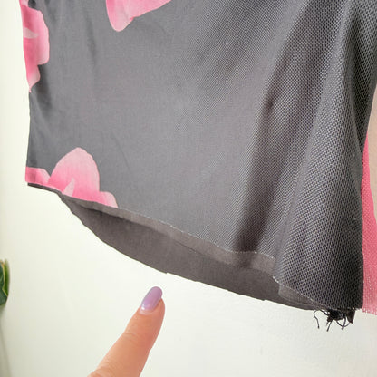 Glassons Floral Bandeau Tube Top Size M