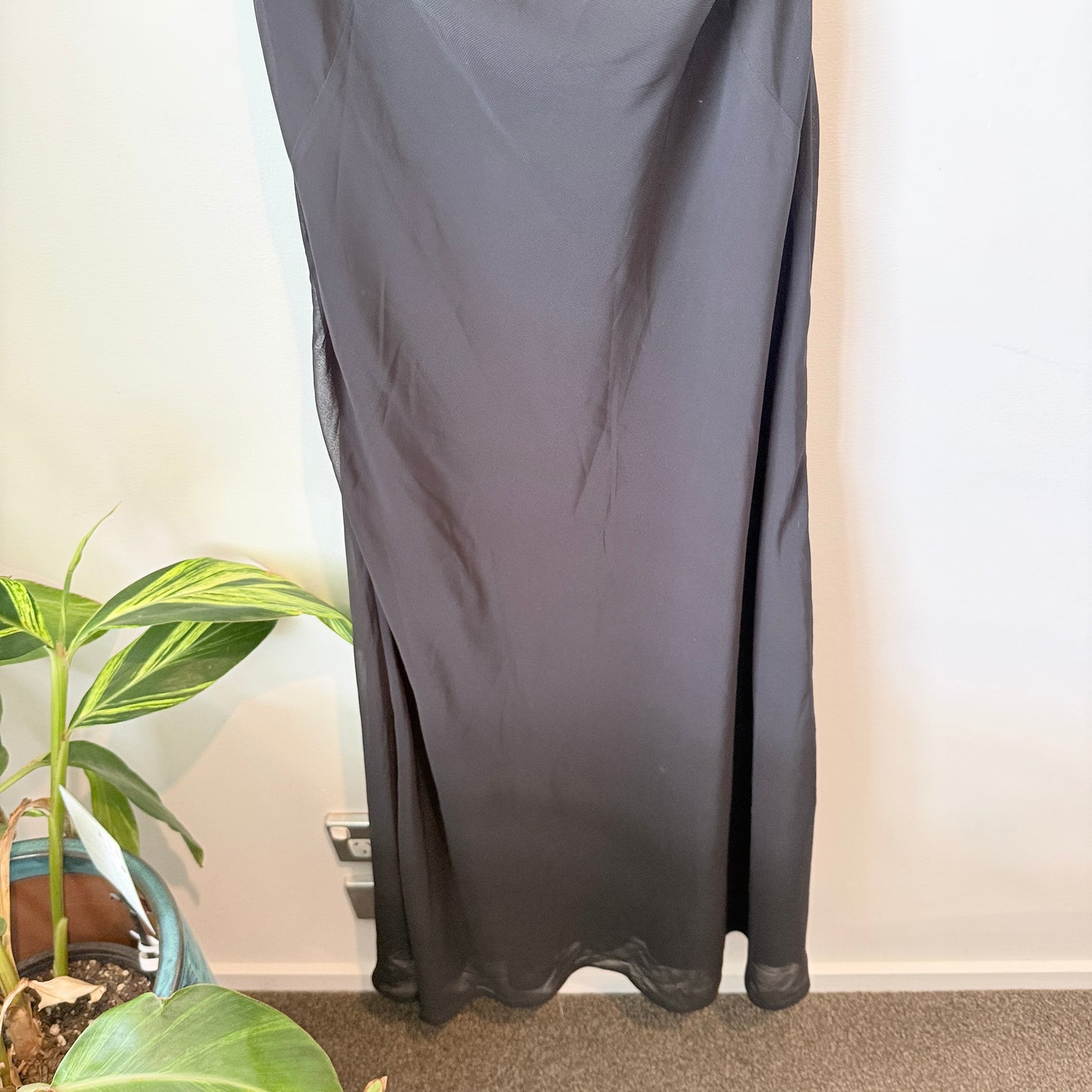 Glassons Black Backless Halter Dress Size 10