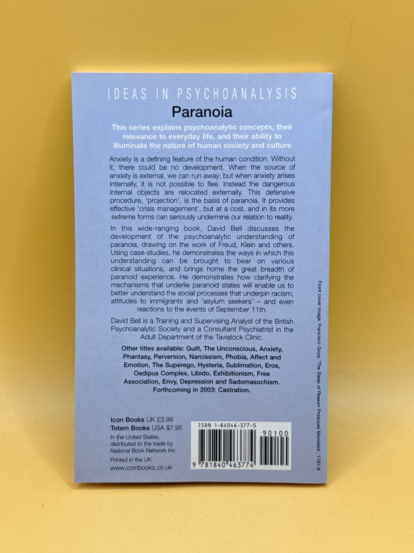 Paranoia by David Bell