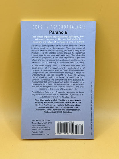 Paranoia by David Bell