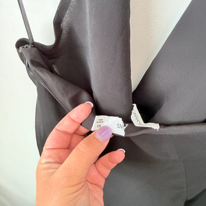 Glassons Black Backless Halter Dress Size 10