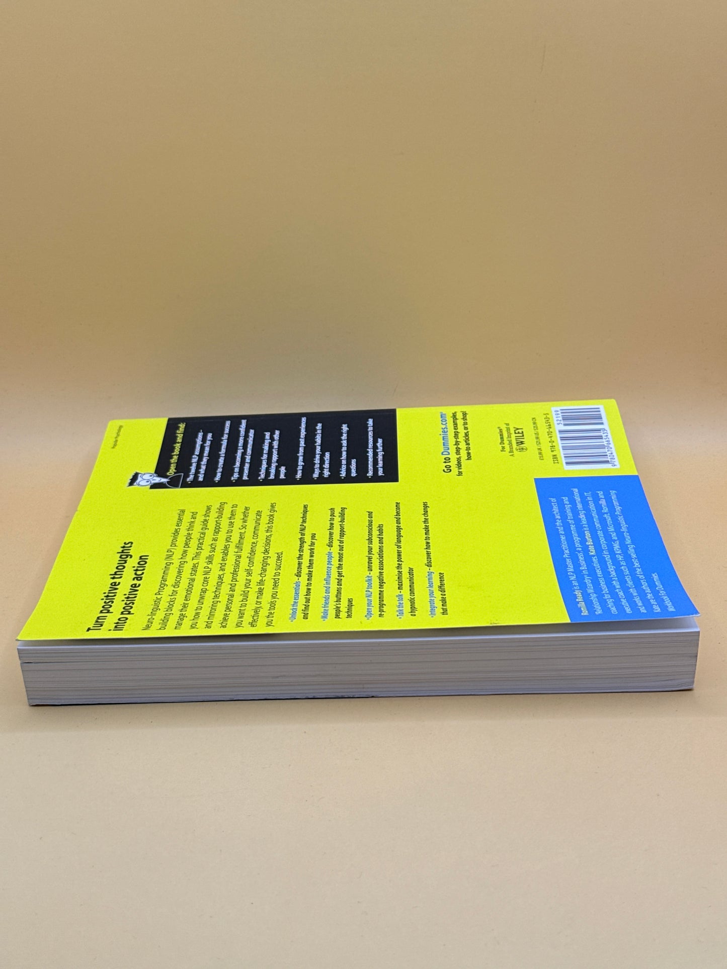 Neuro-linguistic Programming for Dummies by Romilla Ready and Kate Burton