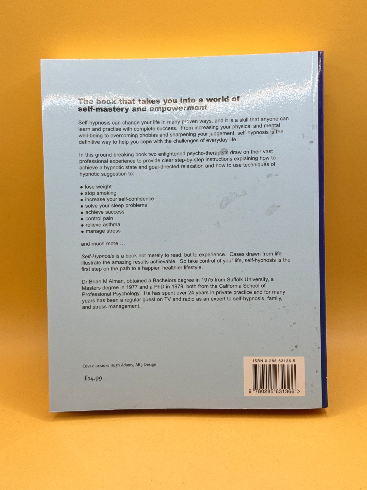 Self-Hypnosis by Brian M. Alman and Peter Lambrou
