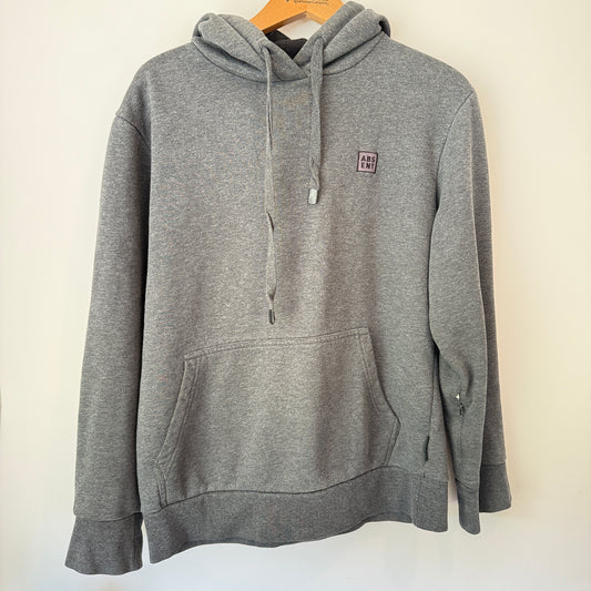 Absent Size S Gray Hooded Sweatshirt