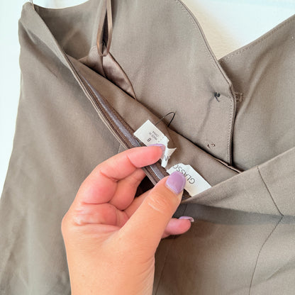 Glassons Button-Front Strapless Dress Size 8