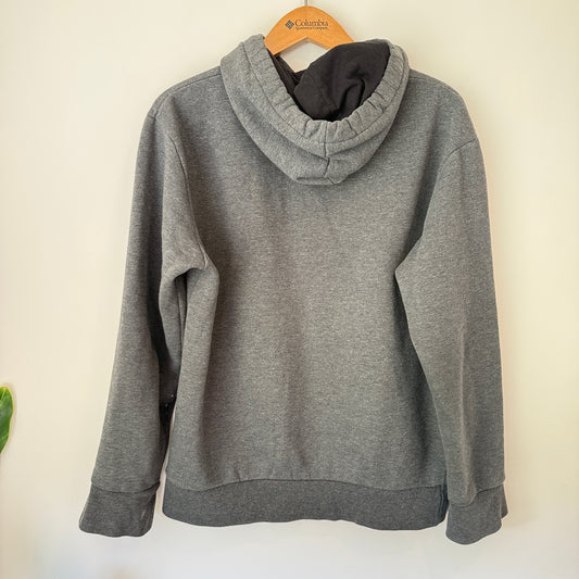 Absent Size S Gray Hooded Sweatshirt