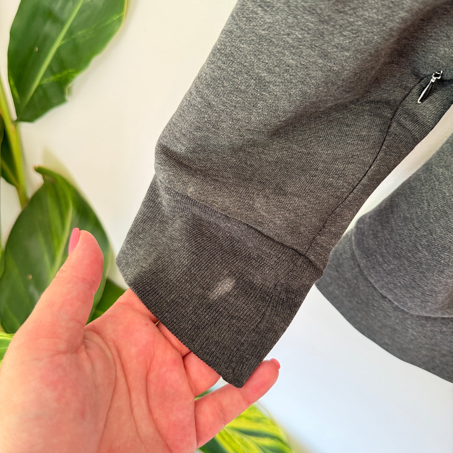 Absent Size S Gray Hooded Sweatshirt