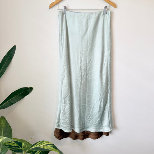 Glassons Midi Skirt Contrast Hem Size 10