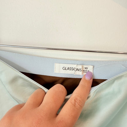 Glassons Midi Skirt Contrast Hem Size 10