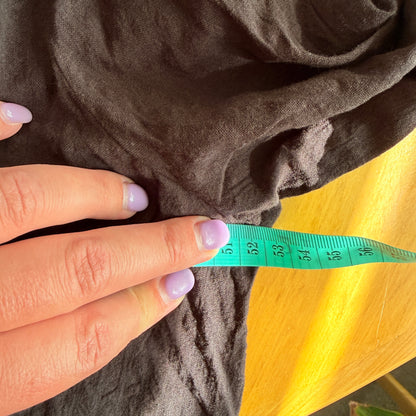 Glassons Charcoal Textured Oversized Tiered Smock Dress Size 10