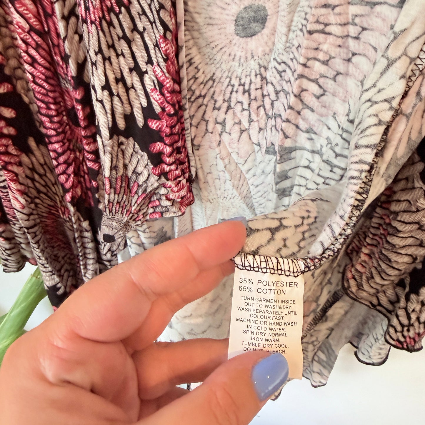 Merric Size 10 Boho-Style Open-Front Cardigan