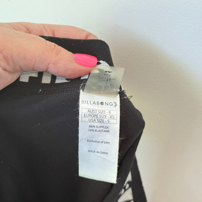 Billabong Size S Black Leggings