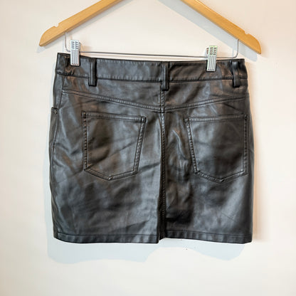 Glassons Faux Leather Mini Skirt – Size 10