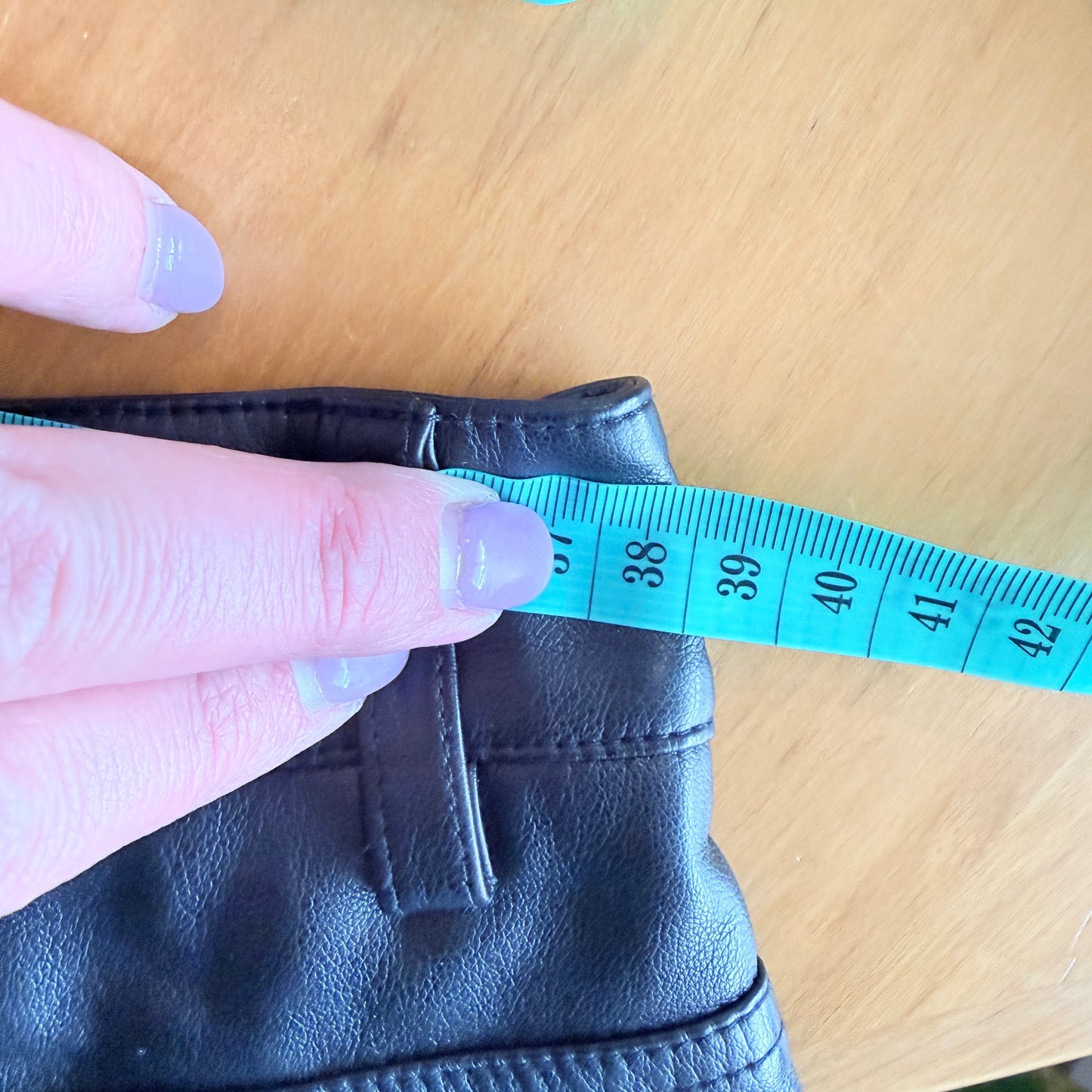 Glassons Faux Leather Mini Skirt – Size 10