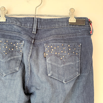 Levi Strauss Size 28 Dark Wash Skinny Jeans