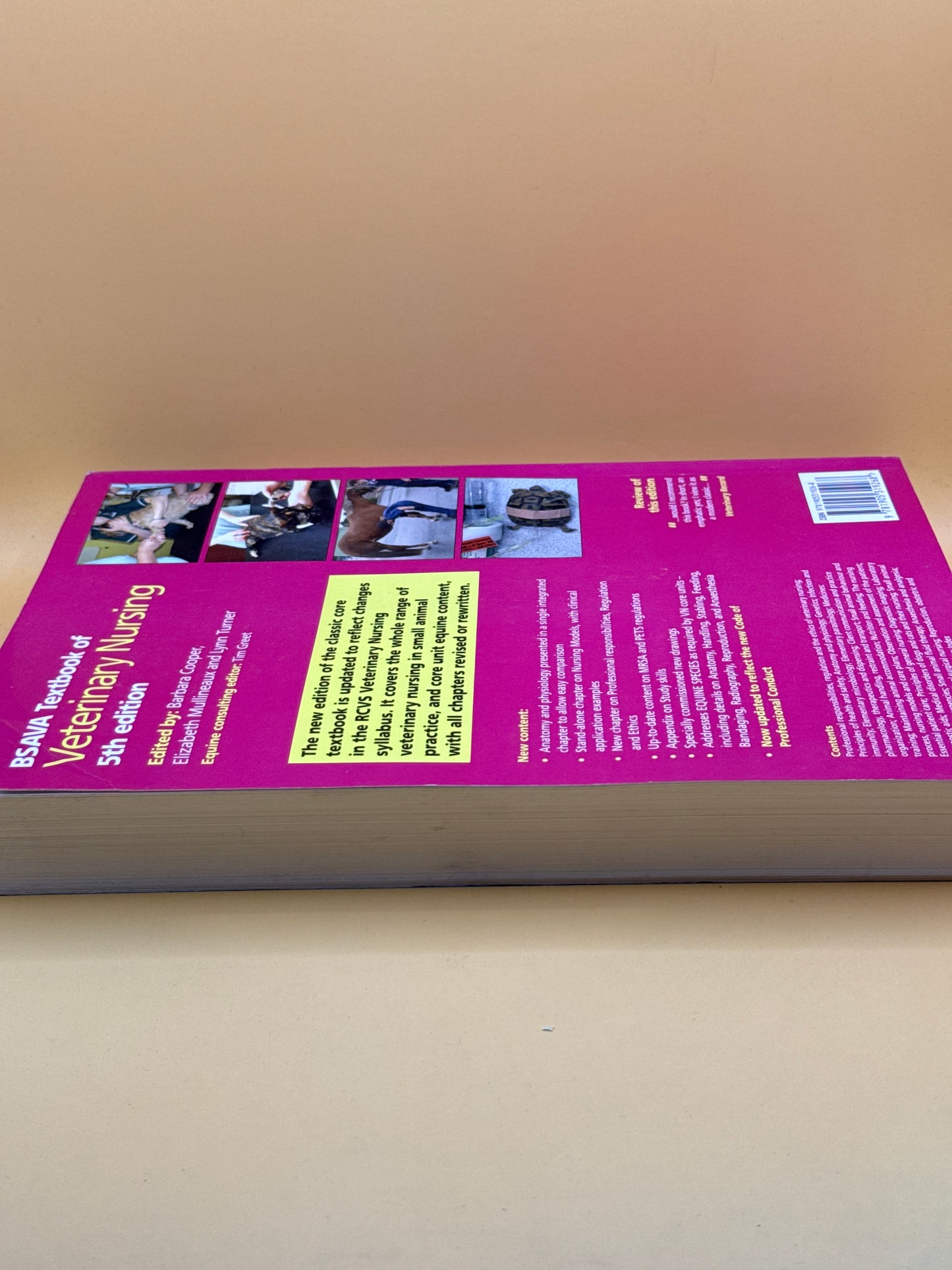 BSAVA Textbook of Veterinary Nursing 5th Edition