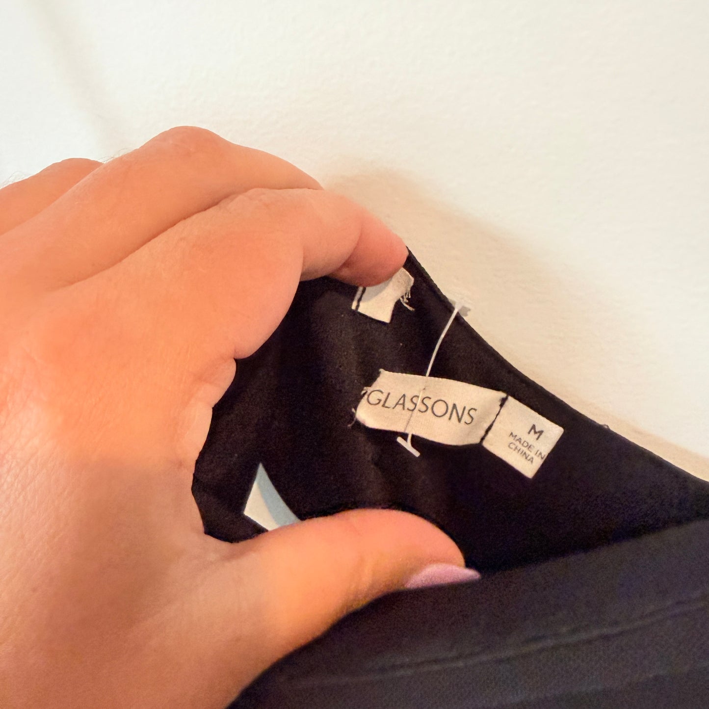 Glassons Asymmetric Cut-Out Maxi Dress – Size M