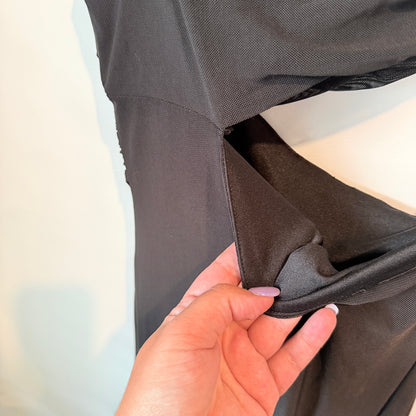 Glassons Asymmetric Cut-Out Maxi Dress – Size M