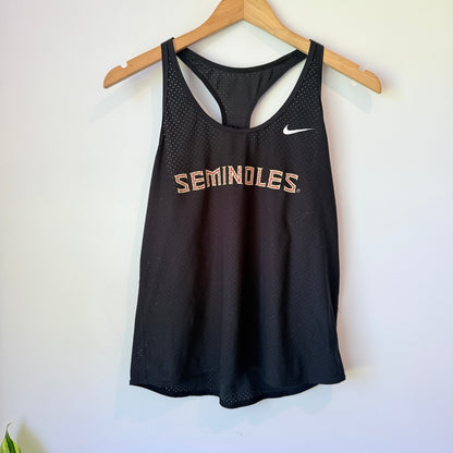 Nike Size M Black Athletic Tank Top – "SEMINOLES"