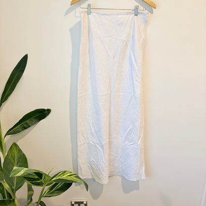 Glassons White Tube Skirt Size 10