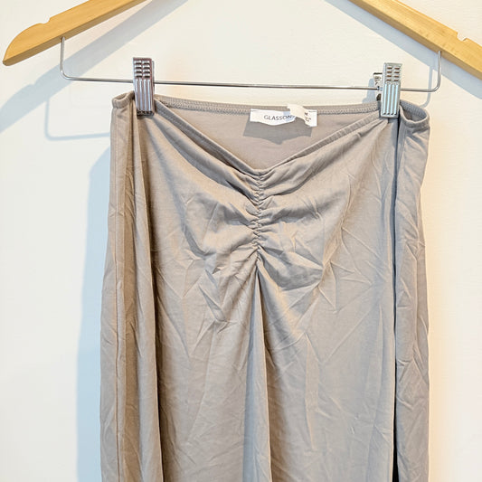 Glassons Grey Maxi Skirt Size M