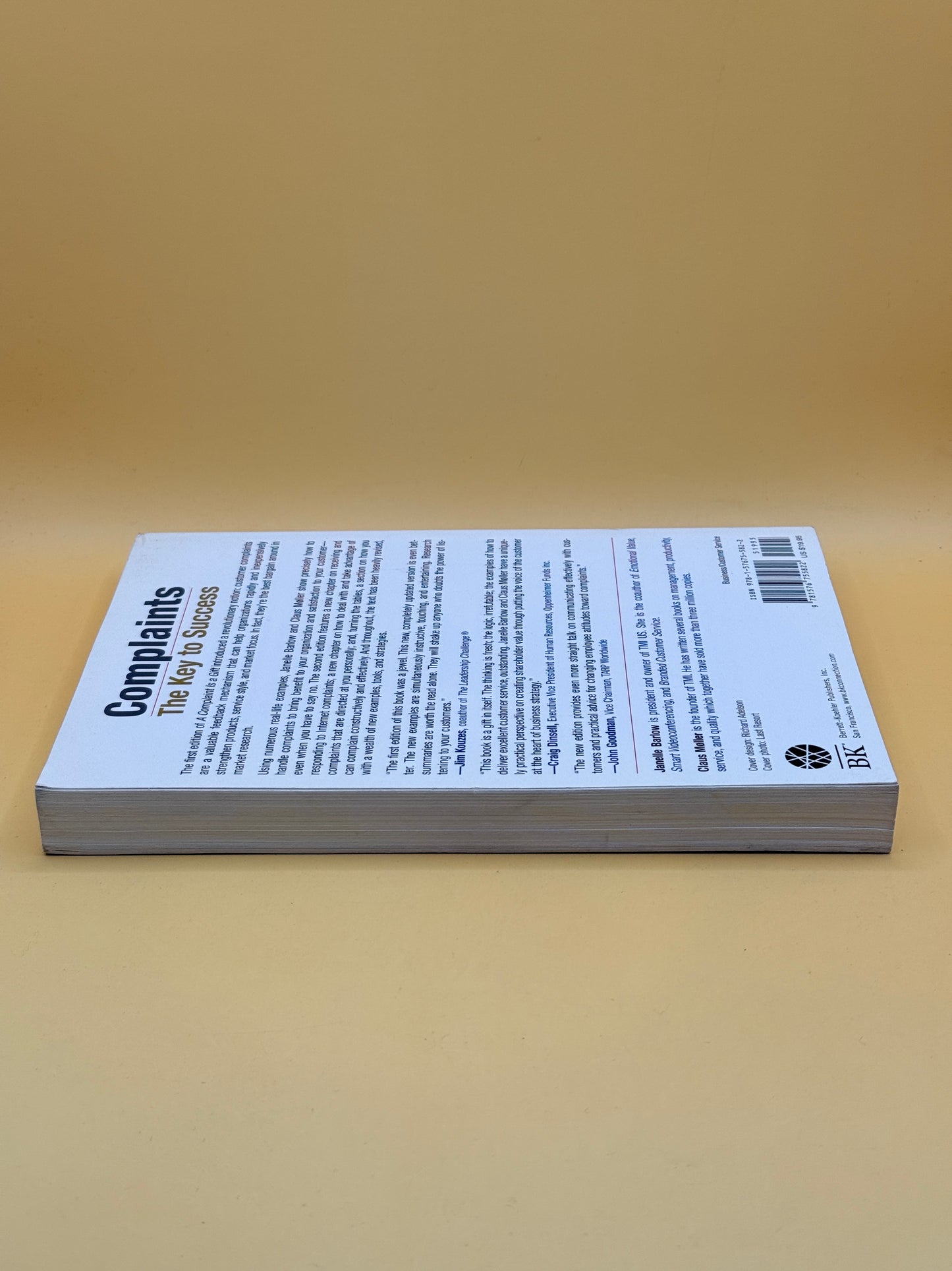A Complaint Is a Gift (2nd Edition) by Janelle Barlow & Claus Møller