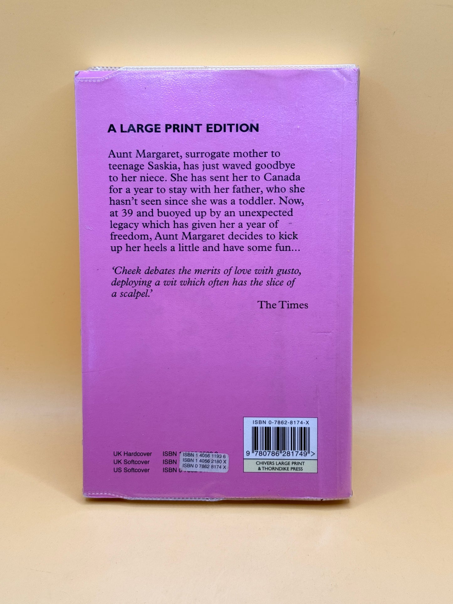 Aunt Margaret’s Lover by Mavis Cheek