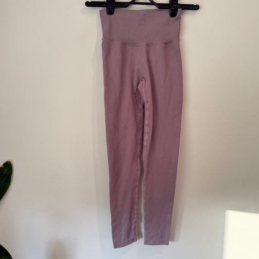 Unknown Brand Size Waist 54cm High-Waisted Mauve Leggings