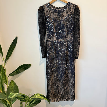 Miss Selfridge Size 8 Cocktail Midi Dress