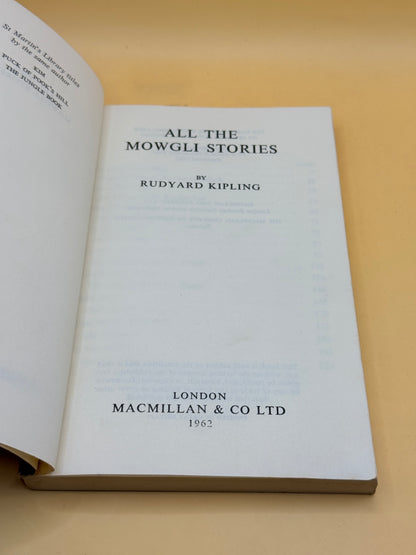 All the Mowgli Stories by Rudyard Kipling (1962 Macmillan Edition)