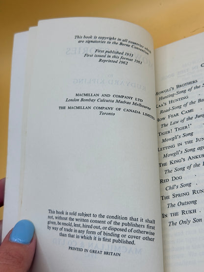 All the Mowgli Stories by Rudyard Kipling (1962 Macmillan Edition)