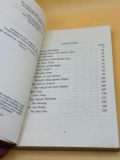 All the Mowgli Stories by Rudyard Kipling (1962 Macmillan Edition)