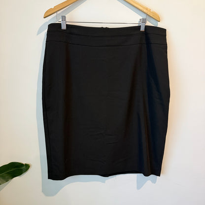 Oliver Black Size 16 Black Pencil Skirt