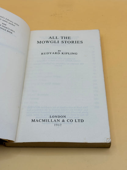 All the Mowgli Stories by Rudyard Kipling (1962 Macmillan Edition)