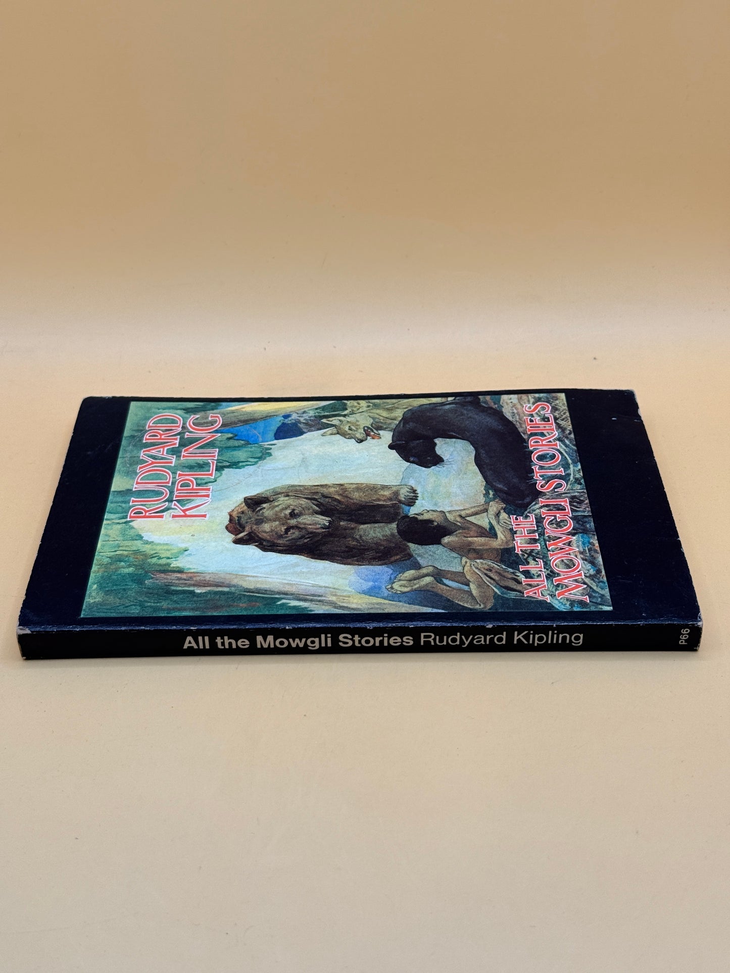 All the Mowgli Stories by Rudyard Kipling (1962 Macmillan Edition) - Black cover