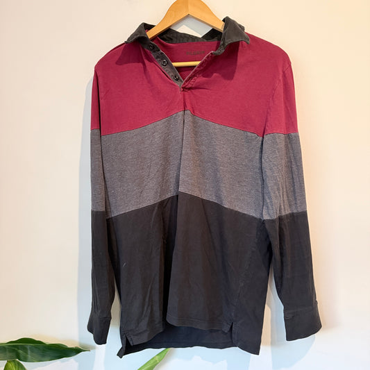 Pilgrim Size L Color-Block Performance Pullover